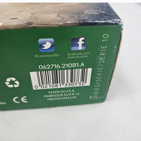 Thomas Kinkade Country Christmas Homecoming 1000-Piece Jigsaw Puzzle - Picture 6 of 8